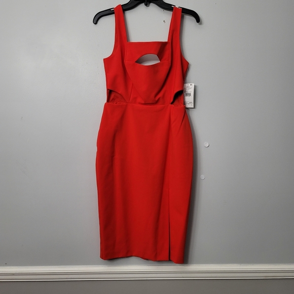 AIDAN BY AIDAN MATTOX Women's Cutout Sheath Dress - Picture 12 of 16